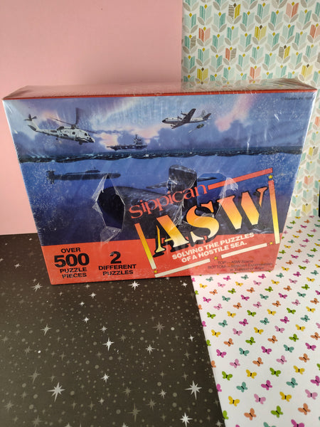 Vintage 1987 Sippican ASW; Solving the Puzzles of a Hostile Sea, 2-in-1 Sealed