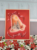 Vintage Christmas Greeting Card "Merry Christmas To You" Clean & Unused