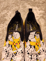 Ground Up Pokemon Pikachu Women's Slip on Sneakers Tennis Shoes Size 8.5