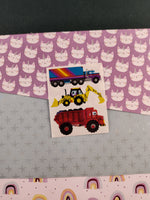 Vintage Sandylion Shiny Stickers Trucks, 1 Mod Unused