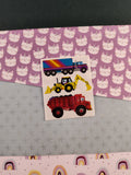 Vintage Sandylion Shiny Stickers Trucks, 1 Mod Unused