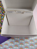 Vintage 1984 Hallmark Recipe Box w/Separators, Recipe Cards, Nice & Clean