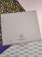 Vintage 1984 Hallmark Recipe Box w/Separators, Recipe Cards, Nice & Clean