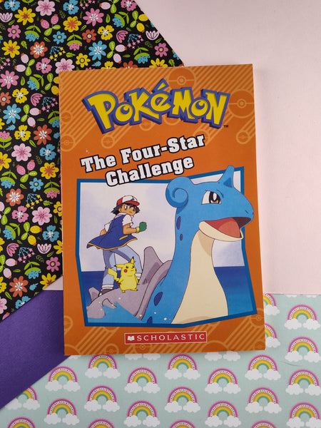 Scholastic Pokemon Chapter Book: The Four-Star Challenge (2017, Paperback)