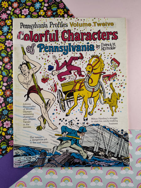 Vintage 1988 Pennsylvania Profiles Magazine/Comic, Volume 12: Colorful Characters of Pennsylvania