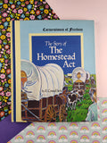 Vintage 1978 Weekly Reader "The Homestead Act" Cornerstones of Freedom Hardcover