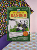 Vintage 1990 Earth Watch "Animals in Danger" Ask 'n Answer Trend Enterprises