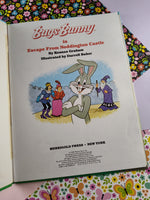 Vintage 1980 Merrigold Press Bugs Bunny in Escape From Noddington Castle Hardcover