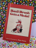 Vintage 1978 Weekly Reader Series Basil Brush Gets a Medal, Hardcover