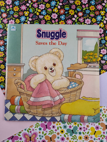 Vintage 1987 Golden Books Snuggle Saves the Day Softcover