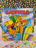 Vintage 1996 Garfield to the Rescue Landoll's PAWS Hardcover