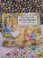 Vintage 1998 The World of Peter Rabbit Frederick Warne, Hardcover Board Book