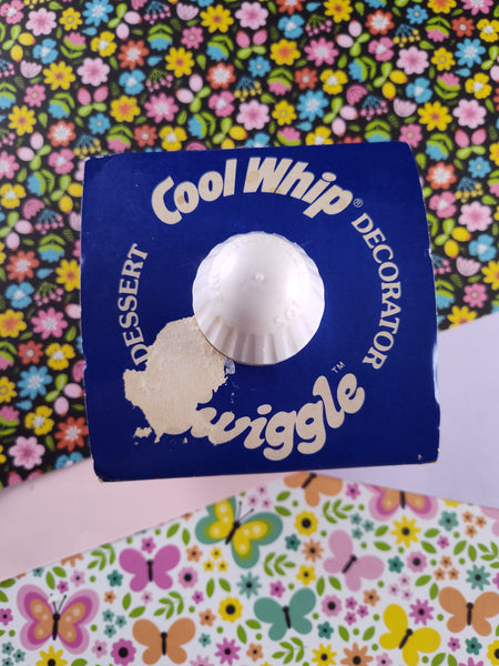 Vintage 1983 Cool Whip Swiggle Dessert Decorator General Foods Complete