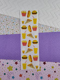 Vintage 1994 Mrs. Grossman's Fast Food Burgers Full Sticker Sheet, Unused