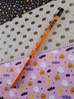 Vintage Halloween Orange/Black Garfield & Friends Pencil, Unsharpened