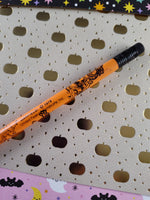 Vintage Halloween Orange/Black Garfield & Friends Pencil, Unsharpened