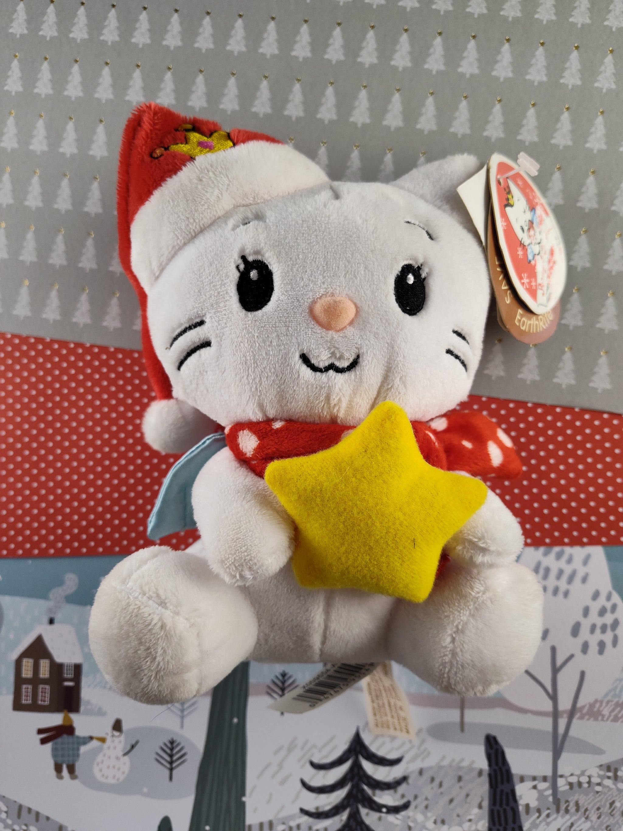 2010 Hello Kitty Angel Cat Sugar Yuko Shimizu Yellow Star