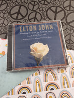 Vintage 1997 Something About the Way You Look Tonight / Candle in the Wind by Elton John Audio CD, New/Sealed