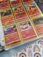 Pokemon TCG 940 Common & Uncommon Cards in Binder