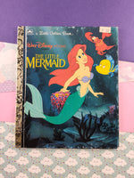 Vintage 1991 Little Golden Book: Walt Disney's The Little Mermaid Hardcover