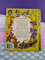 Vintage 1997 Little Golden Book: Walt Disney's Beauty & the Beast, The Enchanted Christmas Hardcover