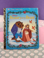 Vintage 1991 Little Golden Book: Walt Disney's Beauty & the Beast Hardcover