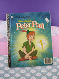 Vintage 1989 Little Golden Book: Walt Disney's Peter Pan Hardcover