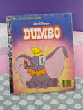 Vintage 1988 Little Golden Book: Walt Disney's Dumbo Hardcover