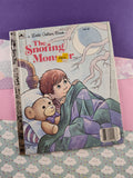 Vintage 1985 Little Golden Book: The Snoring Monster Hardcover