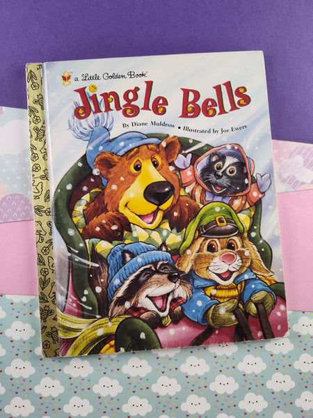 Vintage 2001 Little Golden Book: Jingle Bells Hardcover