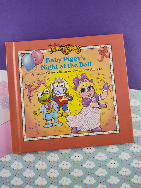 Vintage 1987 Jim Henson's Muppet Babies: Baby Piggy's Night at the Ball, Like New