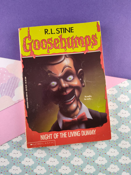 Vintage 1993 1st Printing R.L. Stine Goosebumps #7, Night of the Living Dummy