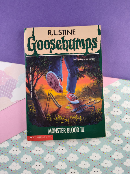 Vintage 1995 1st Printing R.L. Stine Goosebumps #29, Monster Blood III