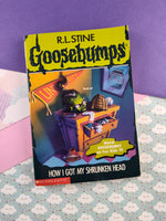 Vintage 1996 1st Printing R.L. Stine Goosebumps #39, How I Got My Shrunken Head