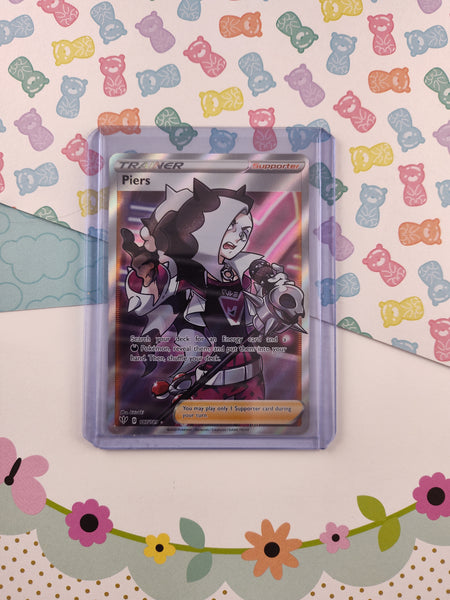 Pokemon TCG Darkness Ablaze 187/189 Piers Trainer Card Pokemon TCG Darkness Ablaze 187/189 Piers Trainer Card