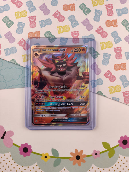 Pokemon TCG - Incineroar GX Sun & Moon Full Art Holo Card 27/149 - NM Pokemon TCG - Incineroar GX Sun & Moon Full Art Holo Card 27/149 - NM