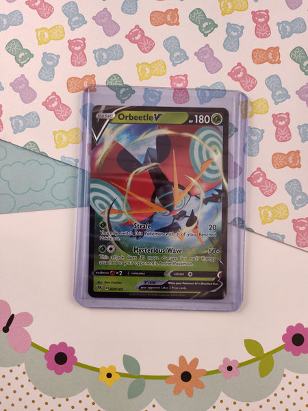 Pokemon TCG - Orbeetle V Vivid Voltage Full Art Holo Card 020/185 - NM Pfaltzcraftsmore Pokemon TCG - Orbeetle V Vivid Voltage Full Art Holo Card 020/185 - NM Pfaltzcraftsmore