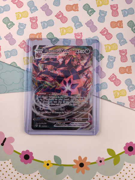 Pokemon TCG - Eternatus VMAX Darkness Ablaze Full Art Holo Card 117/18 Pfaltzcraftsmore Pokemon TCG - Eternatus VMAX Darkness Ablaze Full Art Holo Card 117/18 Pfaltzcraftsmore