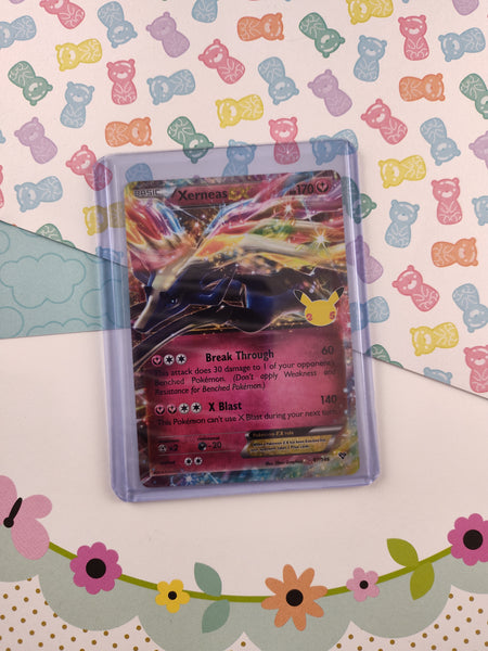 Pokemon TCG Xerneas EX Celebrations Full Art Holo Card 97/146 - NM Pokemon TCG Xerneas EX Celebrations Full Art Holo Card 97/146 - NM
