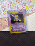 Vintage Rare - Dark Alakazam Team Rocket Non-Holo Pokemon Card 18/82 - NM