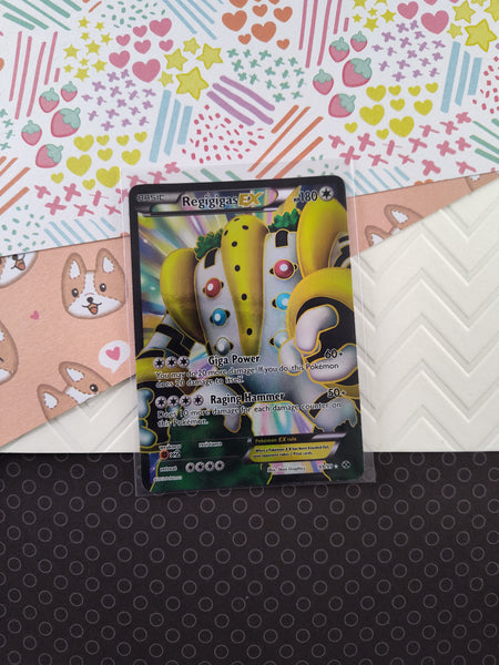 Pokemon TCG - Regigigas EX Next Destinies Full Art Holo Card 99/99 - LP