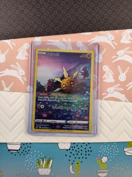 solrock pokemon card price Pokemon TCG - Solrock Crown Zenith Full Art Holo Card GG15/GG70