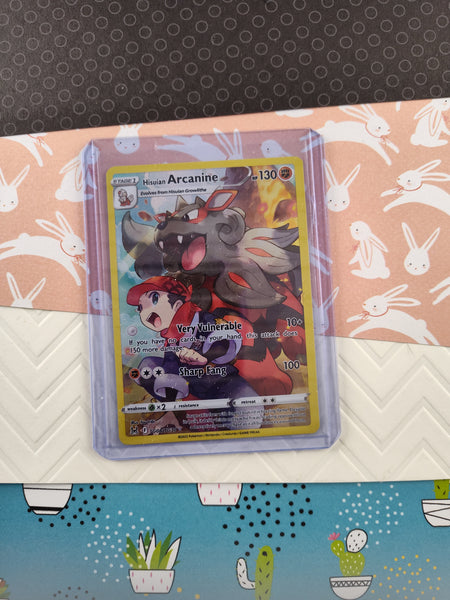 Pokemon TCG - Hisuian Arcanine Lost Origin Full Art Holo Card TG08/TG30 - NM