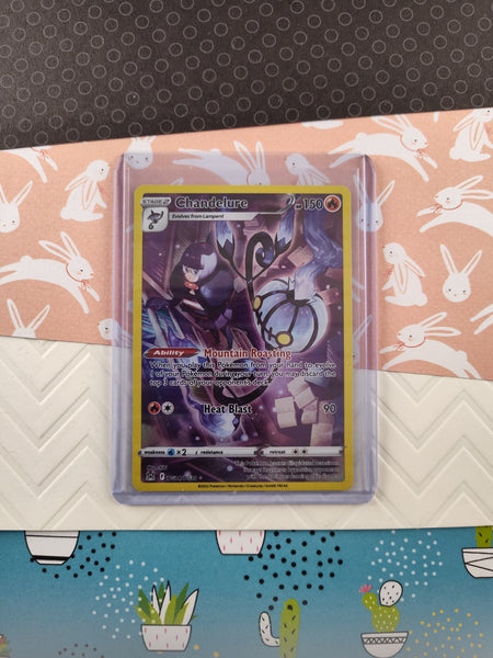 Pokemon TCG - Chandelure Lost Origin Full Art Holo Card TG04/TG30