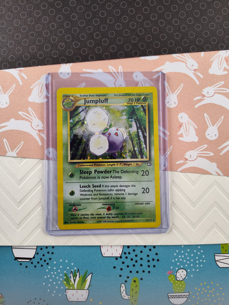 Vintage Rare - Jumpluff Neo Genesis Holographic Pokemon Card 7/111 - NM