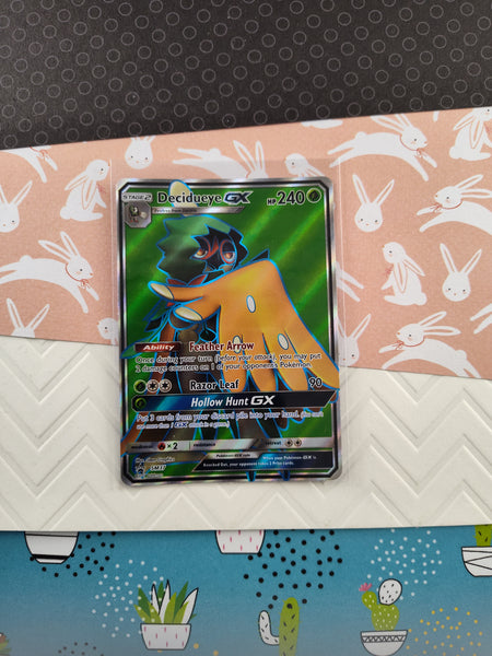 Pokemon Sun & Moon Promo Full Art Rare Decidueye GX SM37 Pokemon Sun & Moon Promo Full Art Rare Decidueye GX SM37