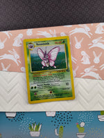 Vintage Rare - Venomoth Jungle Holographic Pokemon Card 13/64 - LP