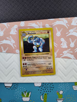 Vintage Uncommon - Shadowless Machoke Base Non-Holo Pokemon Card 34/10 Pfaltzcraftsmore Vintage Uncommon - Shadowless Machoke Base Non-Holo Pokemon Card 34/10 Pfaltzcraftsmore