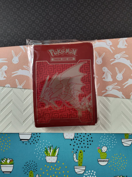 Pokemon TCG Decorative Card Sleeves; Gyarados BREAKpoint Red 65 Sleeves