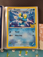 Pokemon TCG - Froakie Celebrations Non-Holo JUMBO Pokemon Card XY03 - NM